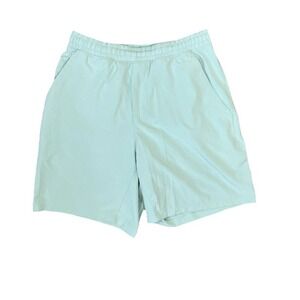 Lululemon Men's Pace Breaker 7 Lined Green Size Small Athleisure Shorts Stretch